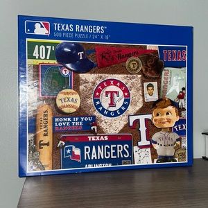 MLB Texas Rangers 500 Piece Puzzle